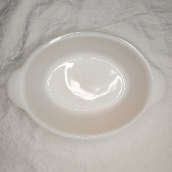 Fire King Lustreware Milkglass Dish - Picture 6 of 11